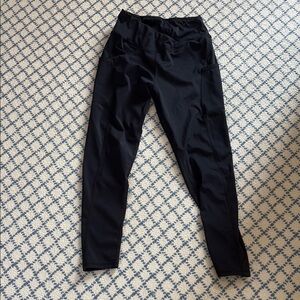 Black yoga pants With Pockets